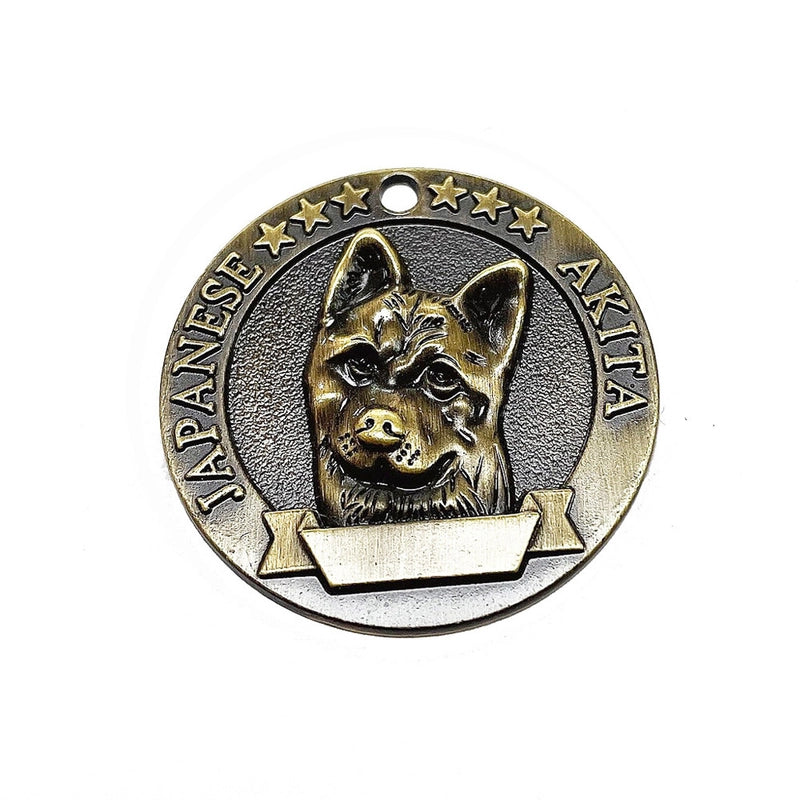 Elegant Retro Minimalist Metal Round Pet Accessories