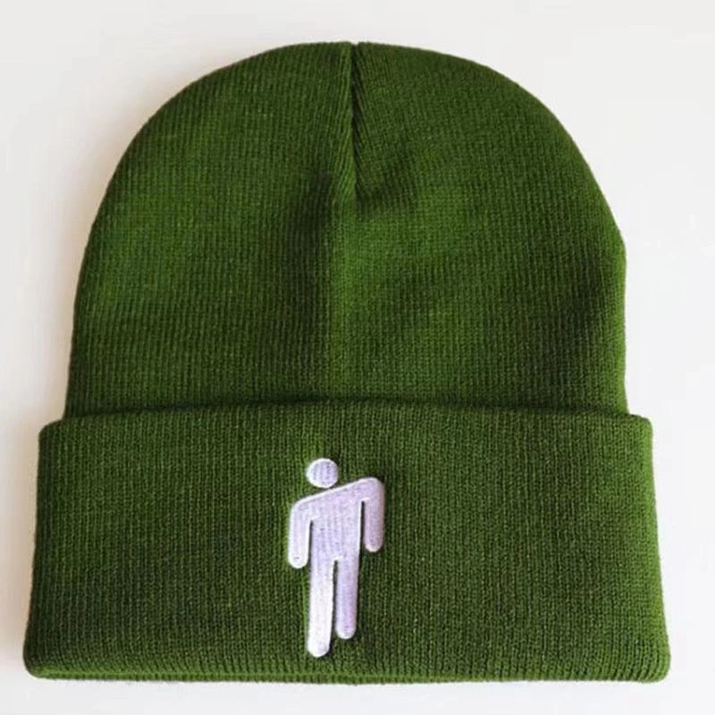 Women's Minimalist Classic Style Solid Color Eaveless Wool Cap