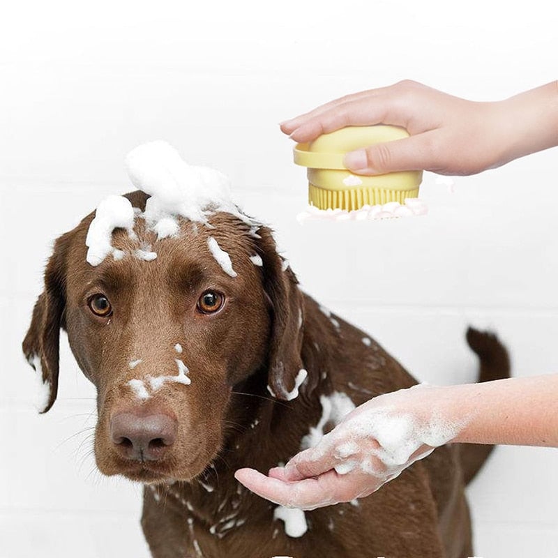 Puppy Bath Massage Brush