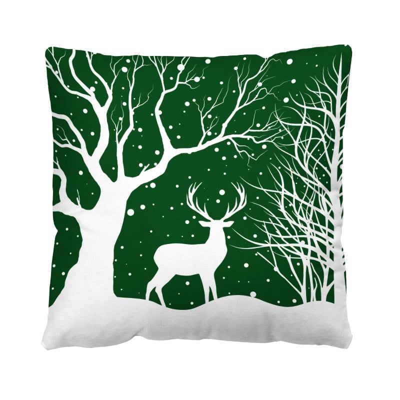 Casual Vacation Letter Short Plush Pillow Cases