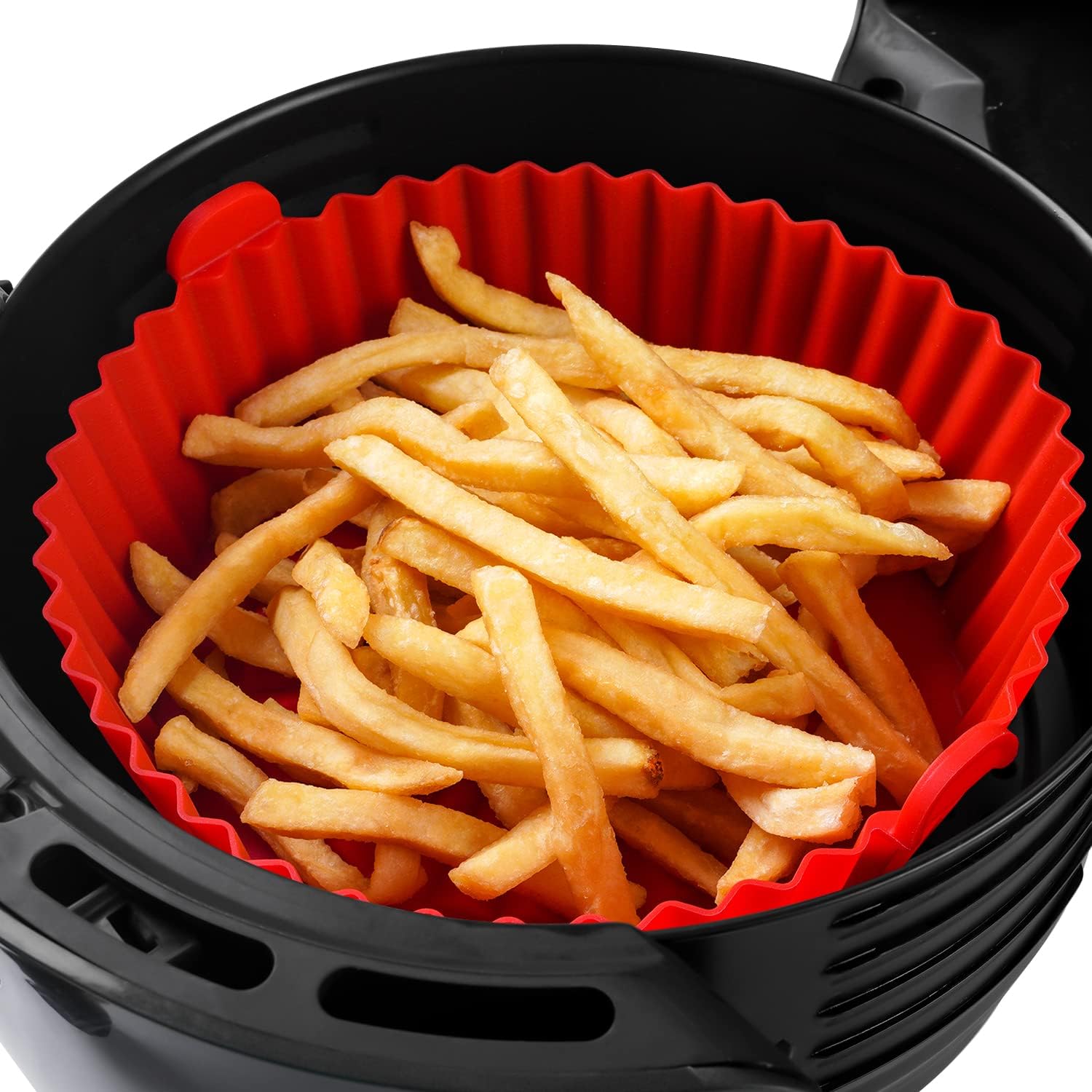 Air Fryer Silicone Baking Tray Pot. Air Fryer Oven Accessories