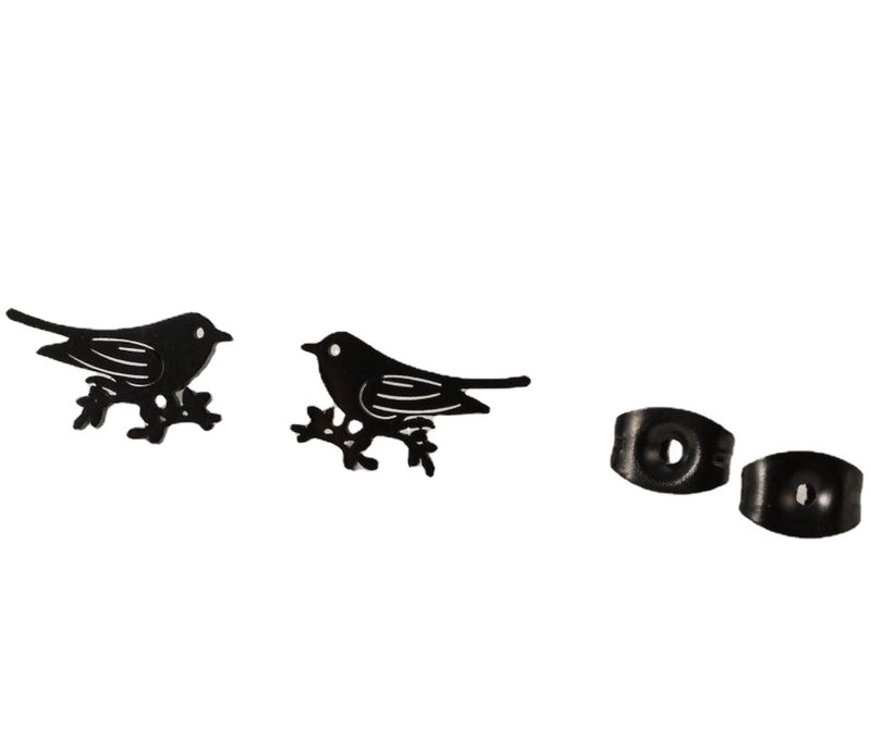 1 Pair Casual Cute Animal Plating Hollow Out 304 Stainless Steel 18K Gold Plated Ear Studs
