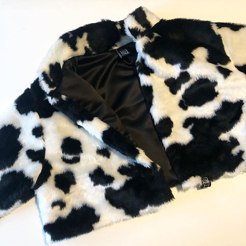 Harajuku cow jacket KF81710