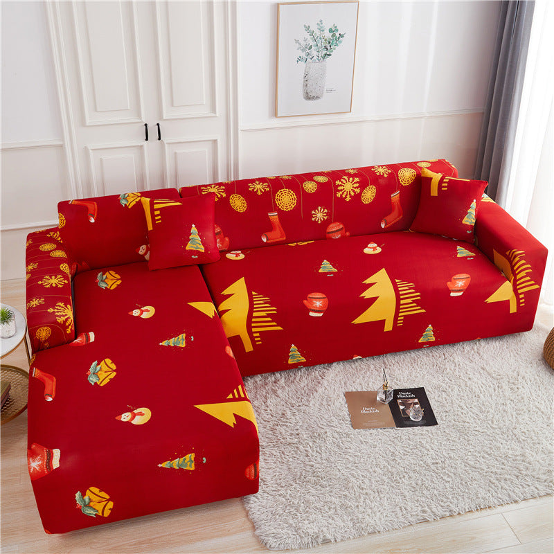 🎄Early Christmas Sale🎁2023 Merry Christmas Sofa Cover(🎉Buy Two Free Shipping)