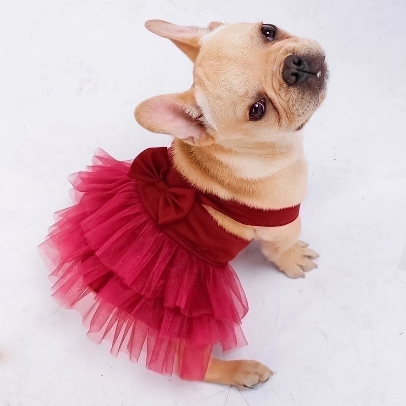 New Comfortable Breathable Dog Suspenders Dress Suit