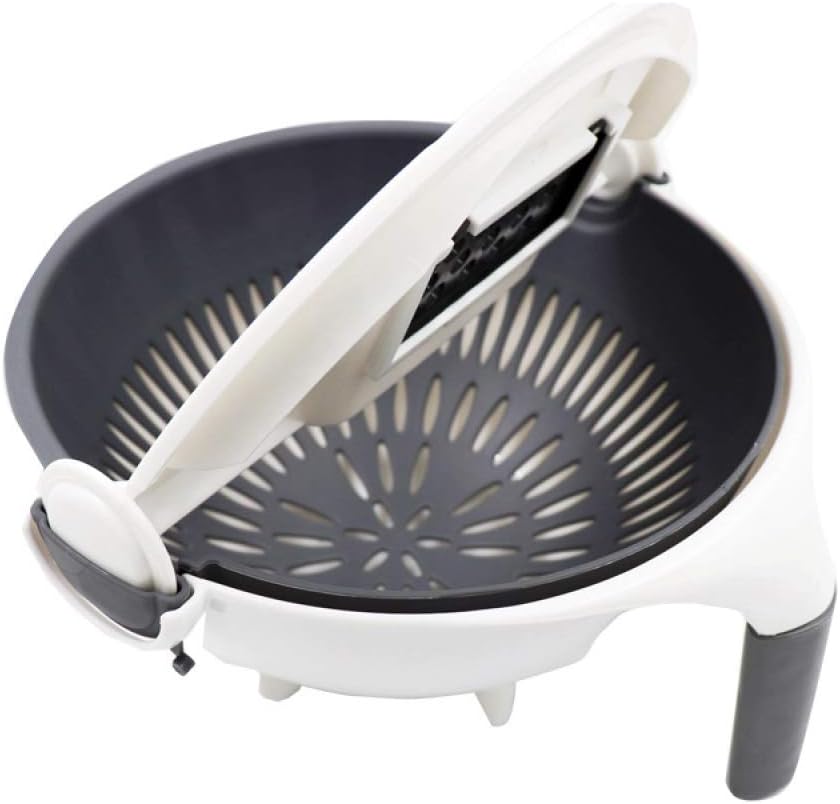 Rotary Vegetable Cutter. 9 in 1 Basket