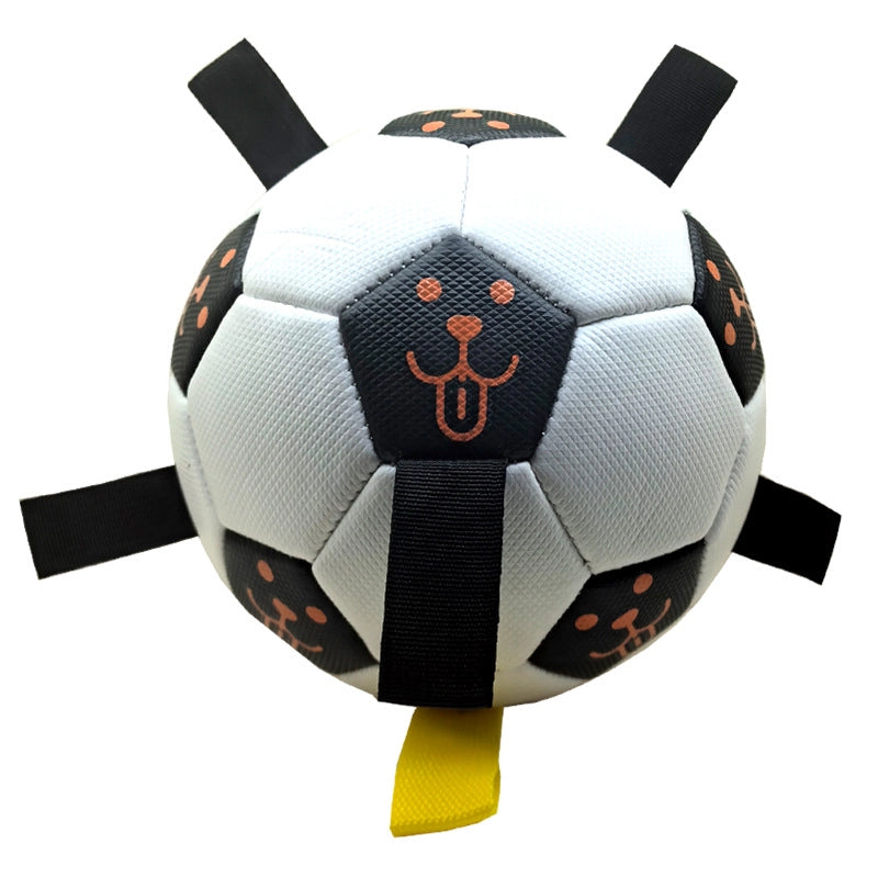 Minimalist PVC Rugby Football Pet Toys