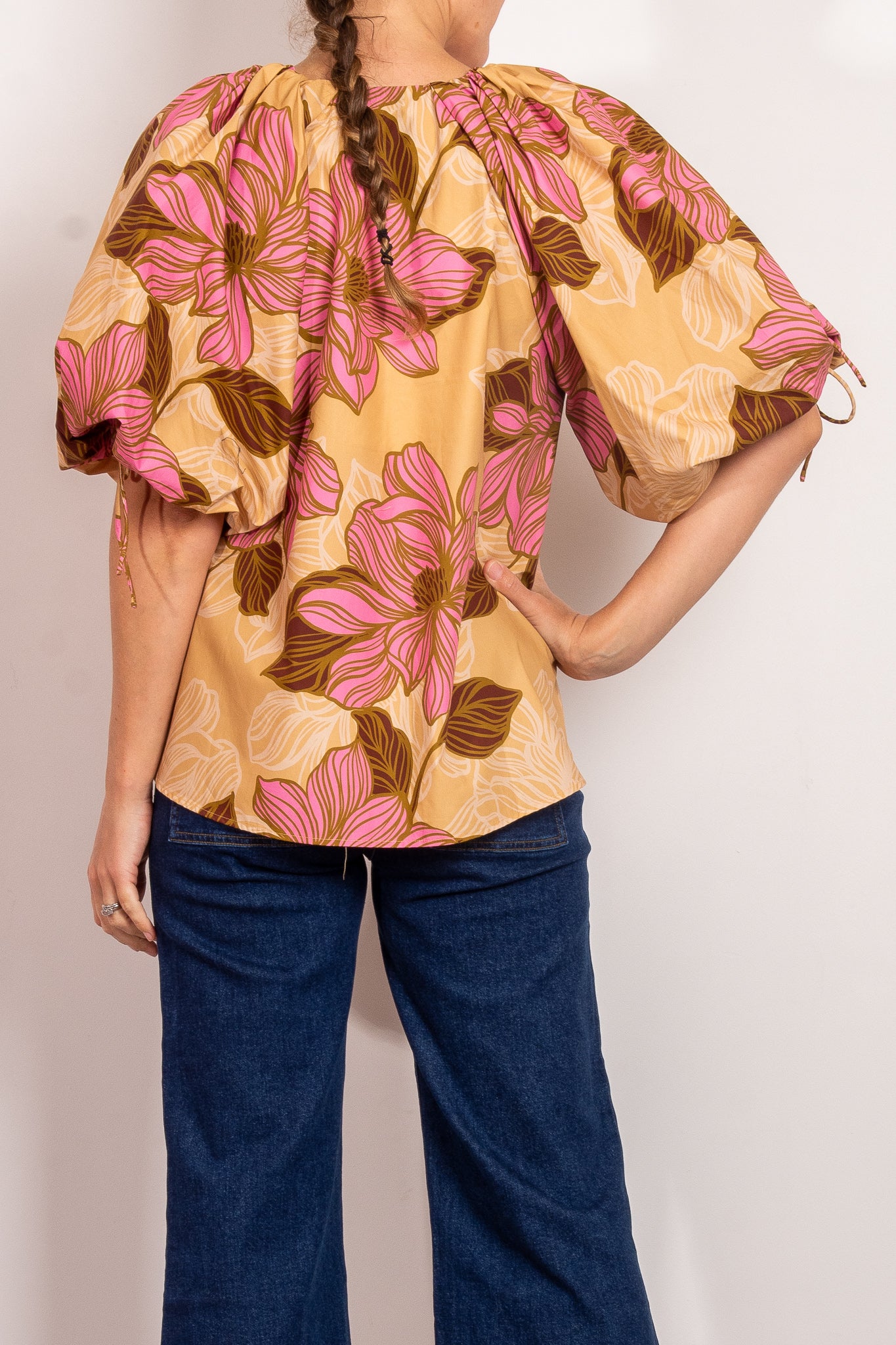 Kinney Miya Rosa Floral Blouse