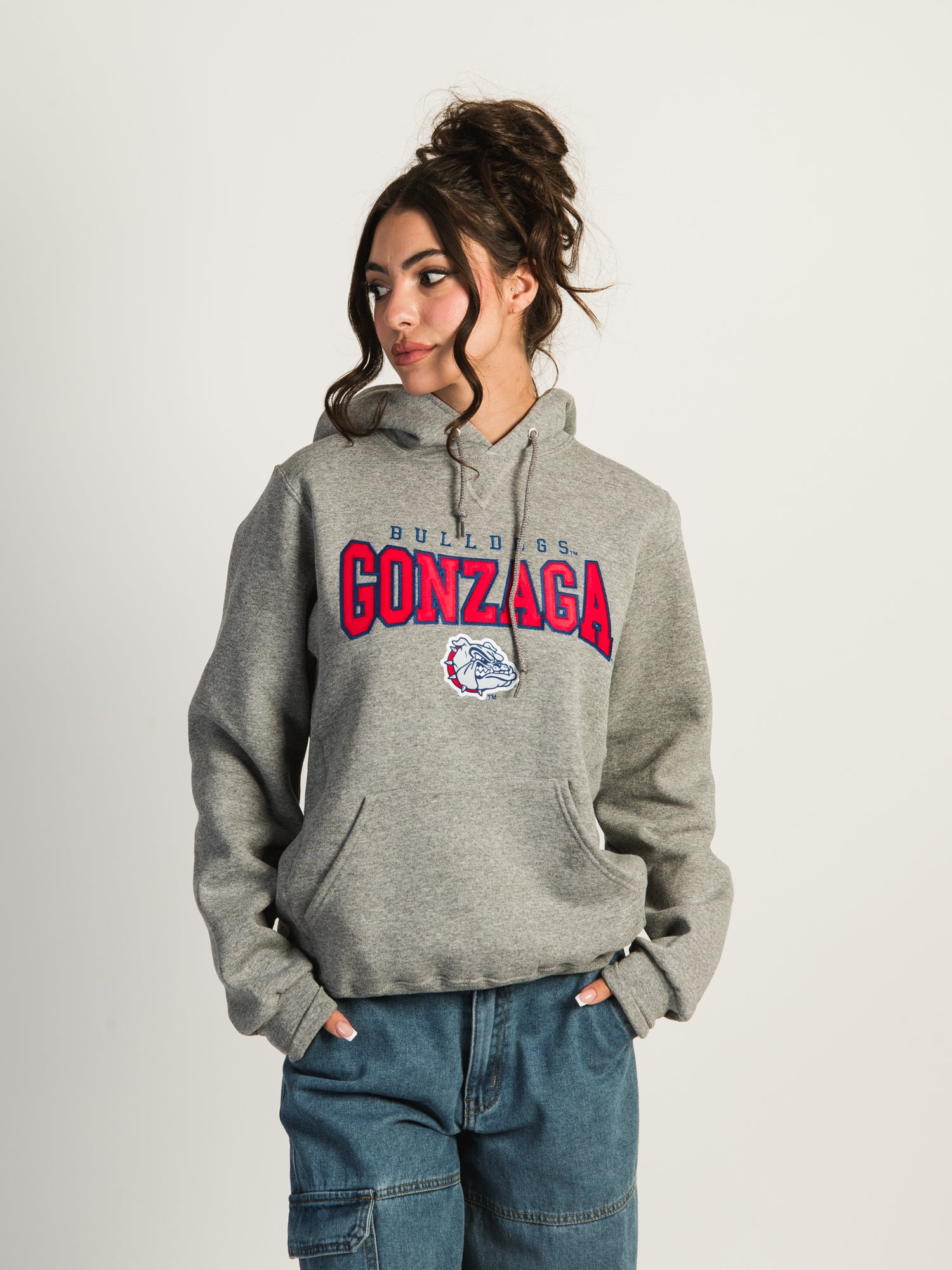 RUSSELL GONZAGA PULLOVER HOODIE