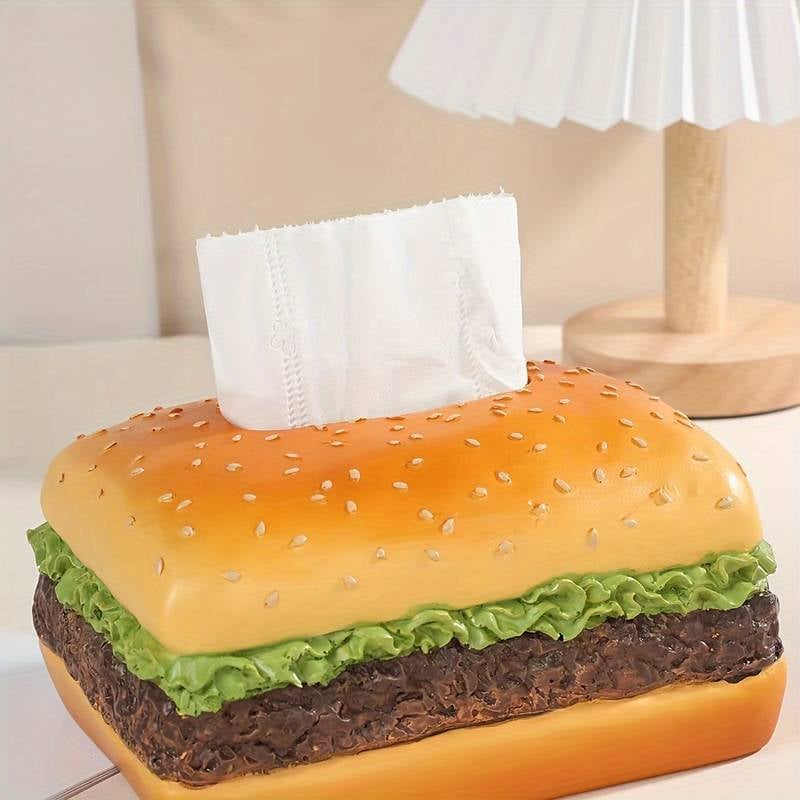 🔥Last Day Promotion - 49%OFF🔥Funny Hamburger Magnetic Tissue Box