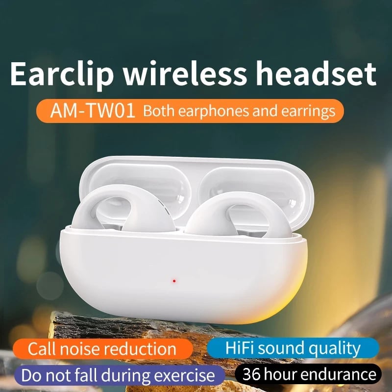 49% OFF Wireless Ear Clip Bone Conduction Headphones