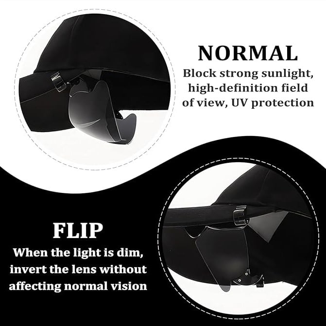 48% 2024 New Polarized Clip Cap Sunglasses