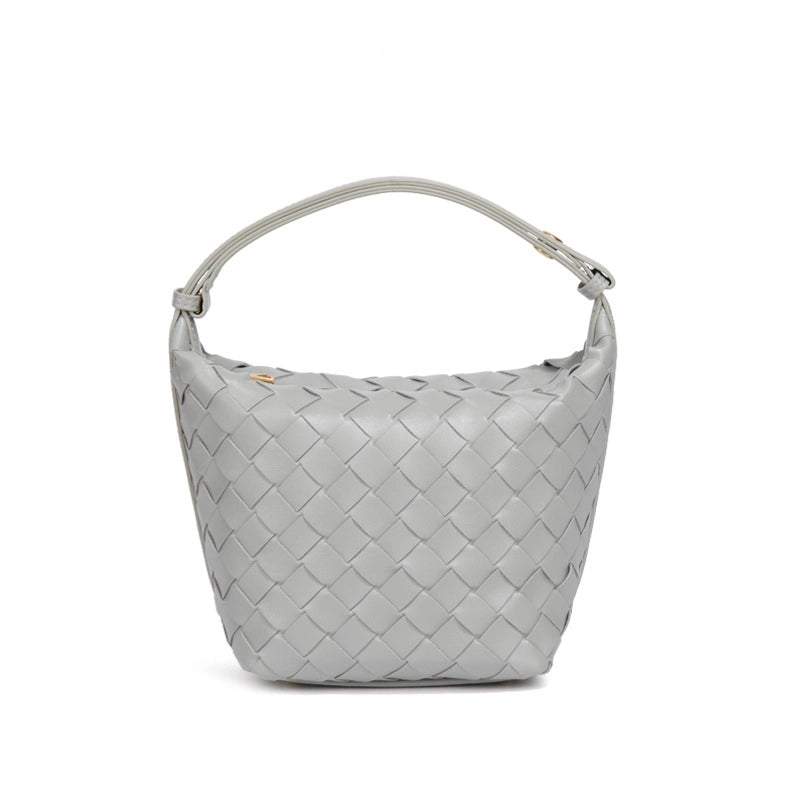 Women's Pu Leather Solid Color Streetwear Square Zipper Shoulder Bag Underarm Bag