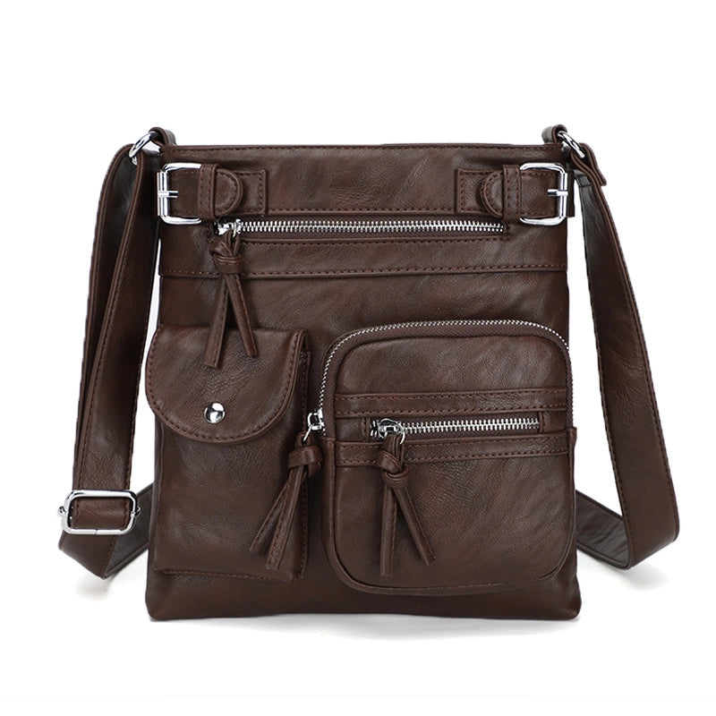Bags Bag Women's Crossbody Bag Multifunctional Small Square Bag Fashion Niche PU Shoulder Bag