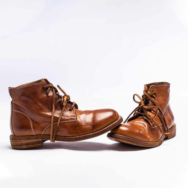Retro Horse Leather Martin Boots For Women Sweet and Cool Ankle Boots in Black/Brown/Coffee