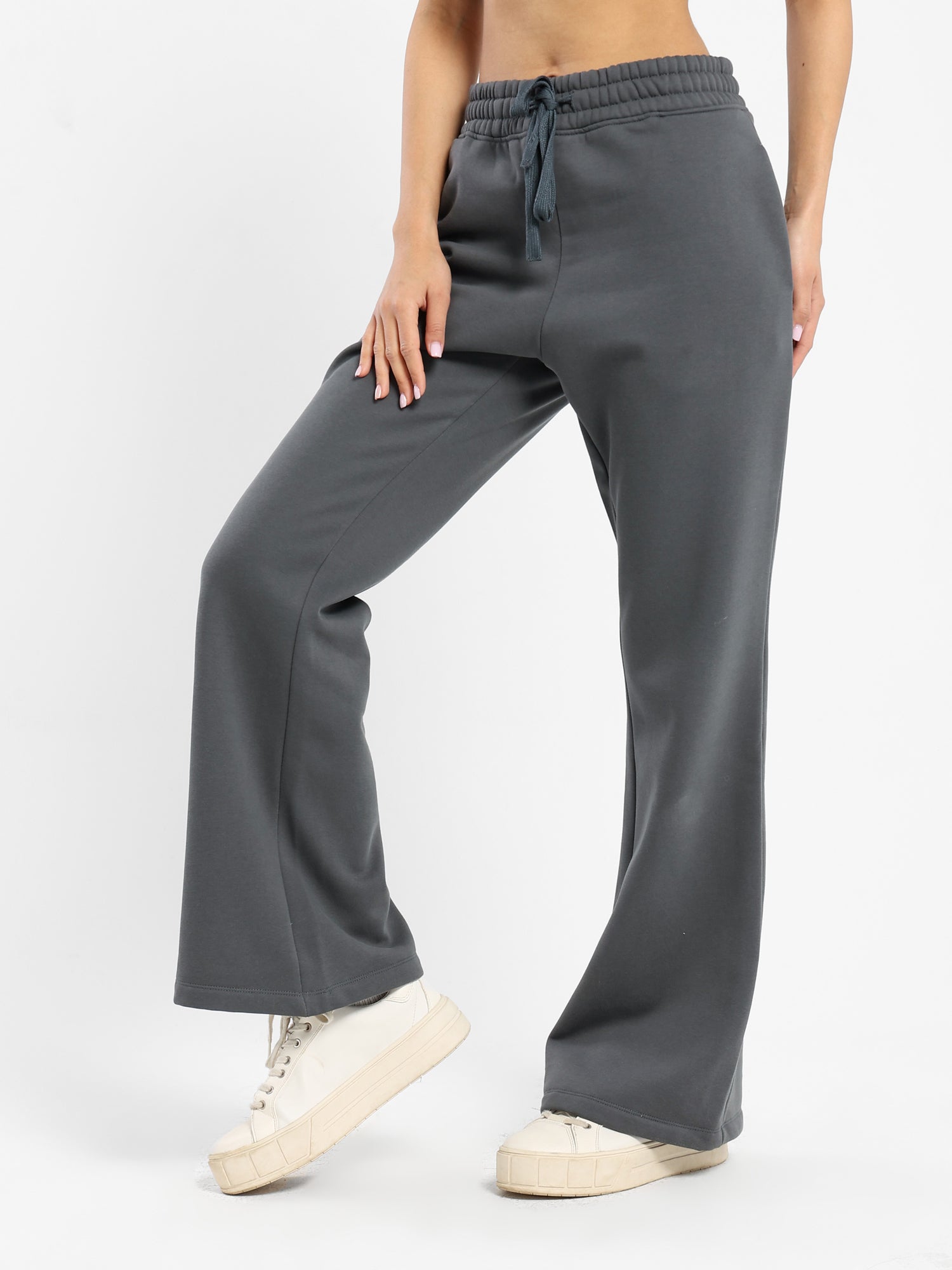 Flare Leg Basic Pants