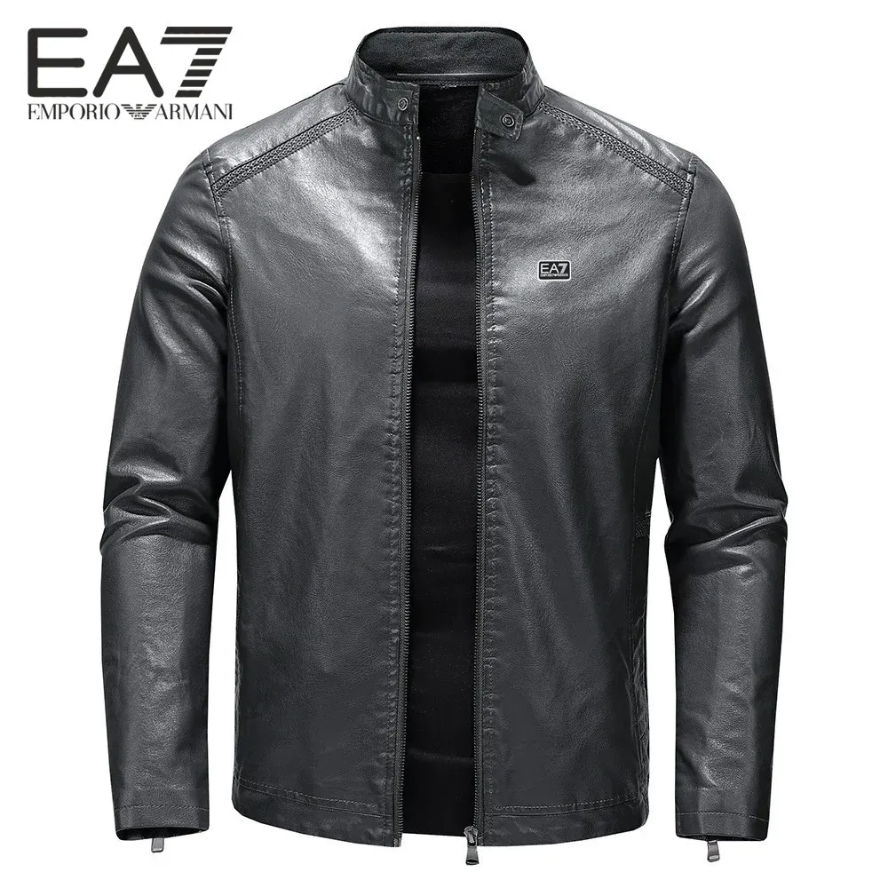 Armani Chaqueta de piel de vacuno para hombre