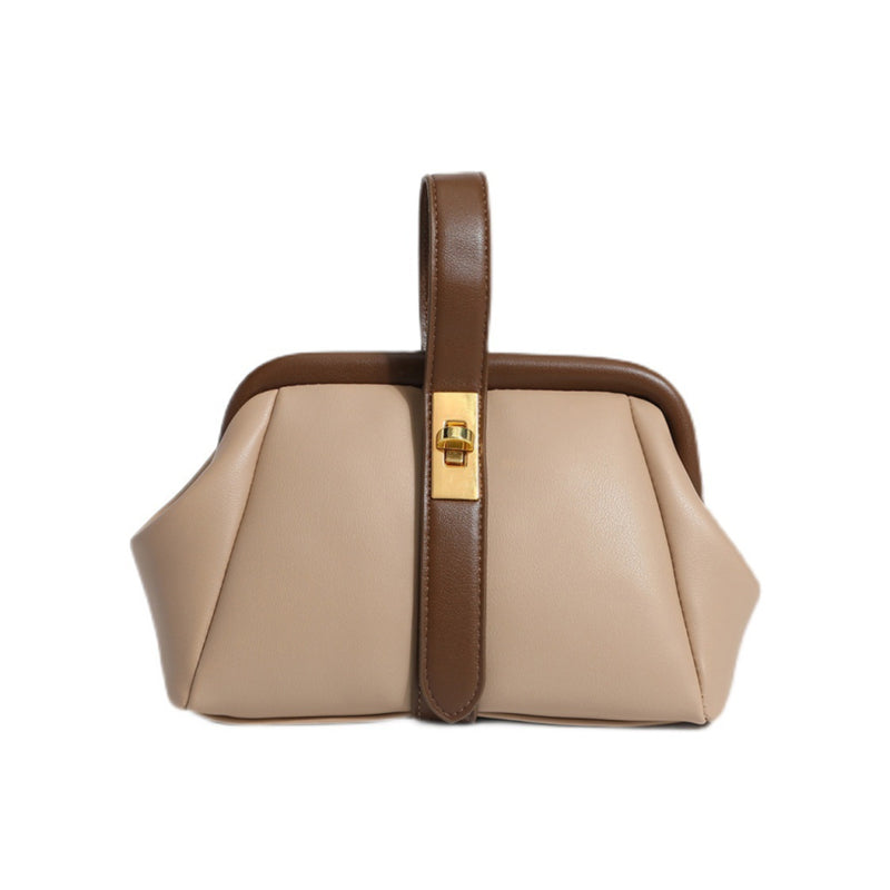 Textured PU Leather Crossbody Bag