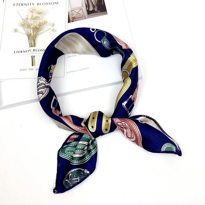 Cloth Scarf (1 Cartoon Navy)