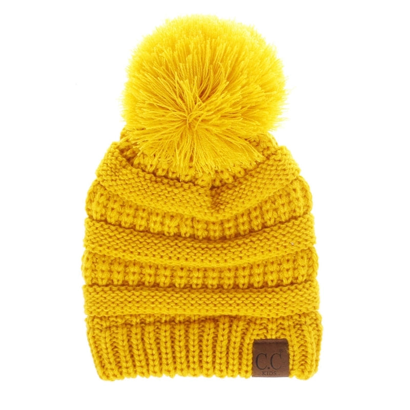 New Men's And Women's Wool Hat Knitted Hat Labeling Wool Ball Fur Ball Hat 11 Colors