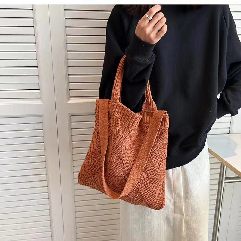 New Knitted Bag Special Bag Vintage Women's Bag Crossbody Bag Woven Bag Handbag Tote Bag Trendy