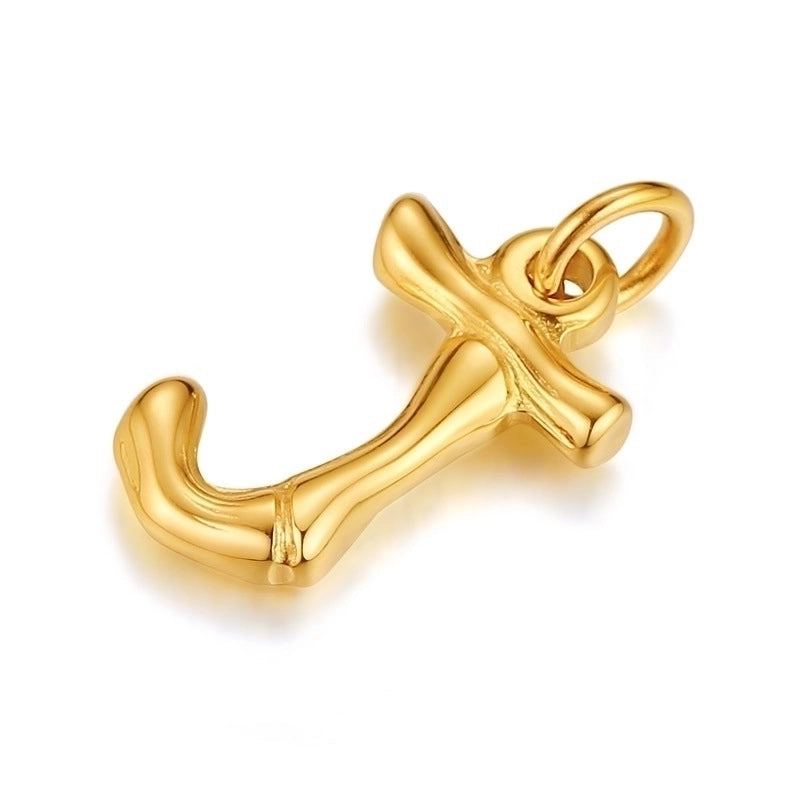 Fashion Letter 201 Stainless Steel 18K Gold Plated Polishing Plating Stainless Steel Necklaces
