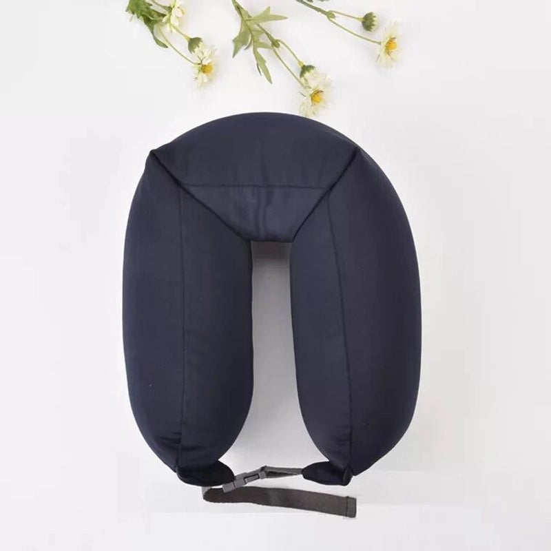 Good Product Foam Particle Pillow Unprinted U-shaped Pillow Cervical Pillow Travel Pillow Neck Pillow Waist Pillow A Generation Of Hair