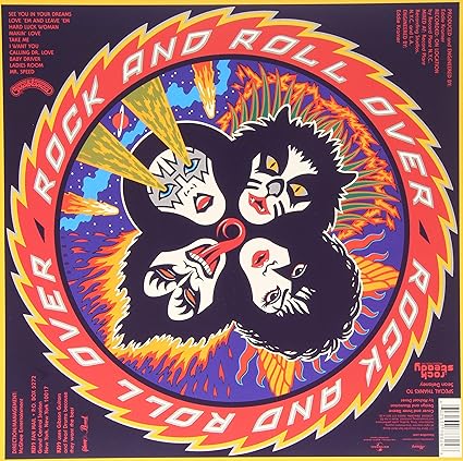 Kiss -Rock And Roll Over Vinyl LP