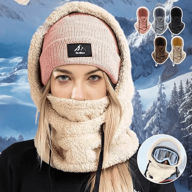 🔥🔥Double-sided Arctic Velvet Hood High Polar Ski Mask🔥🔥
