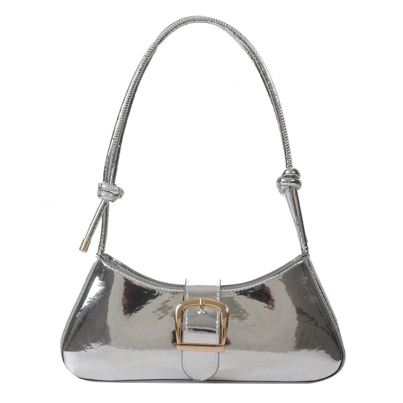 Women's All Seasons Pu Leather Solid Color Streetwear Square Magnetic Buckle Square Bag