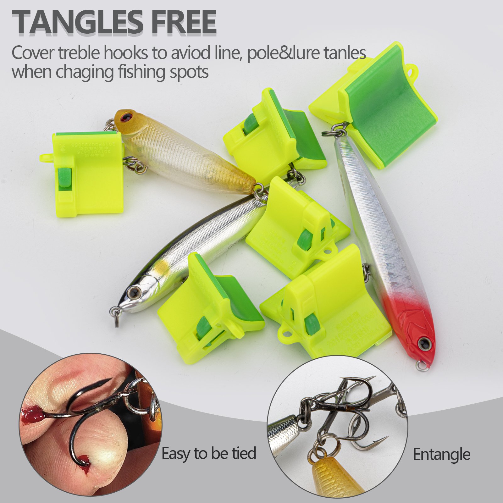 Fishing Hooks Protector Treble Hook Cap