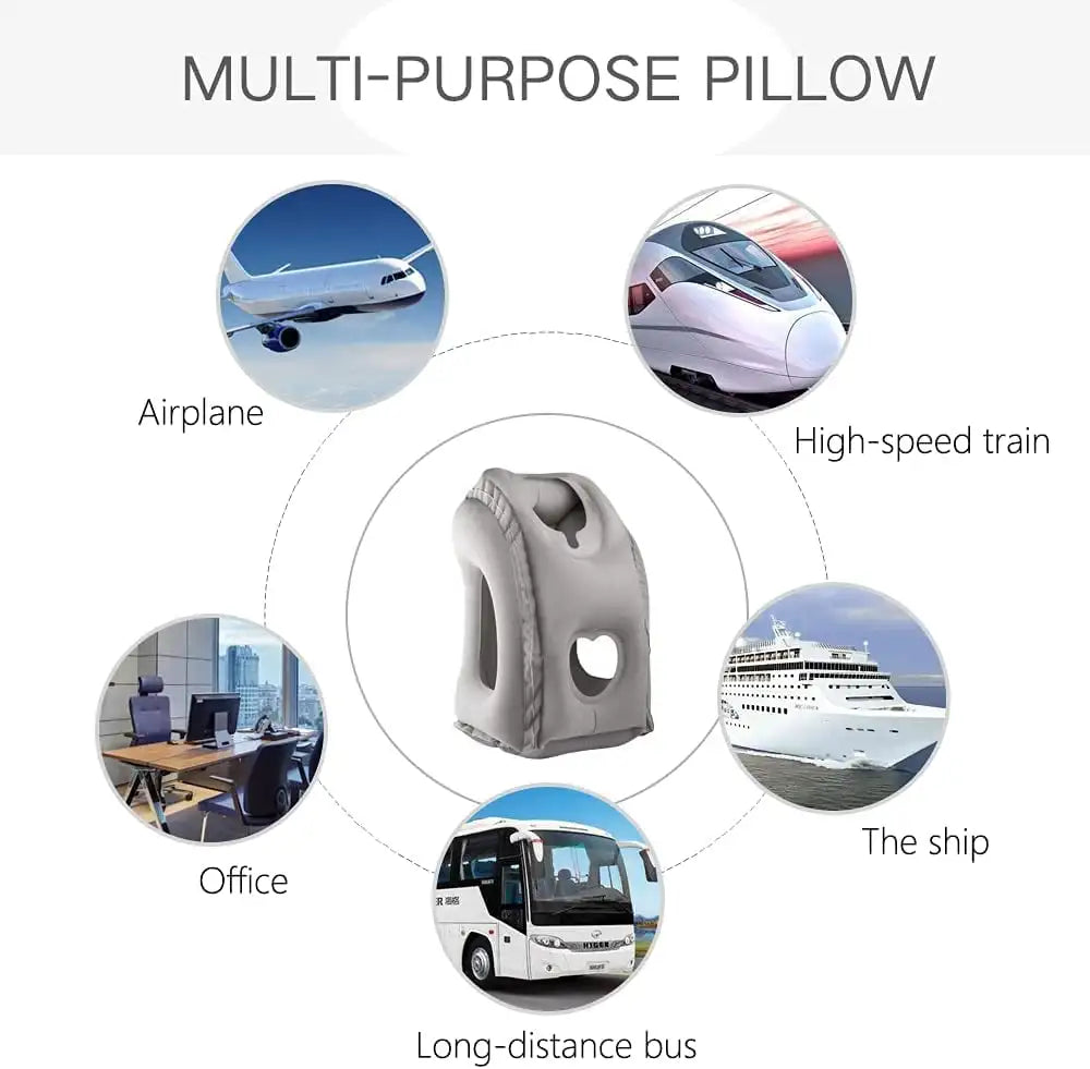 Inflatable Travel Pillow