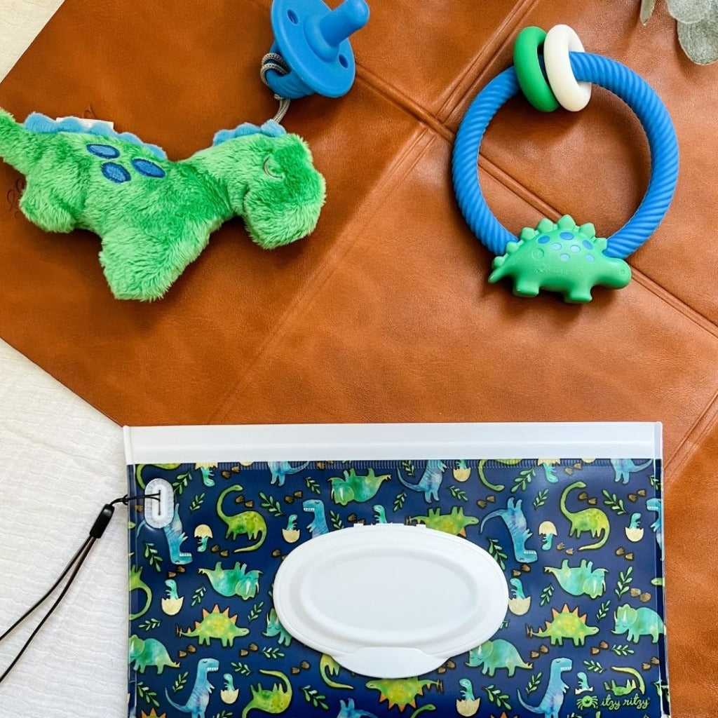 Take & Travel Pouch? Reusable Wipes Case