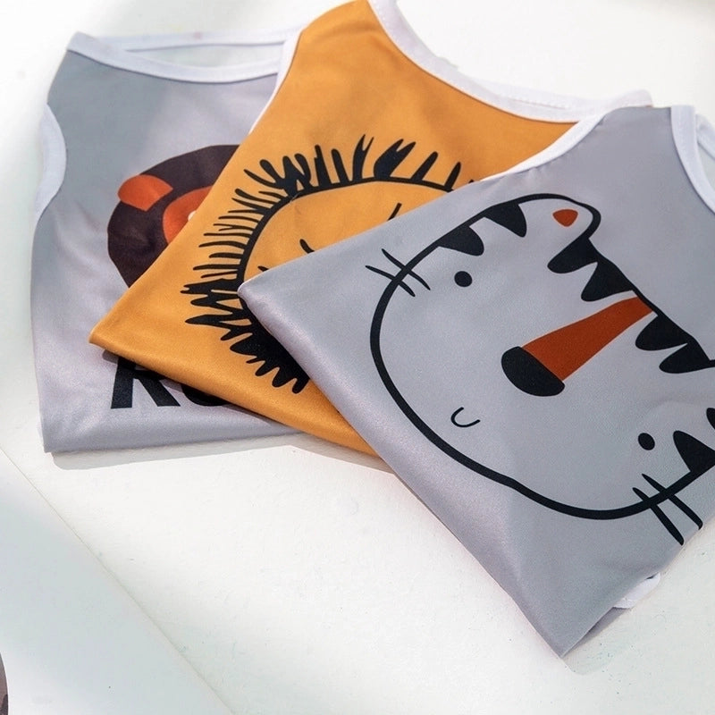Casual Polyester Cartoon Letter Lion Pet Clothing
