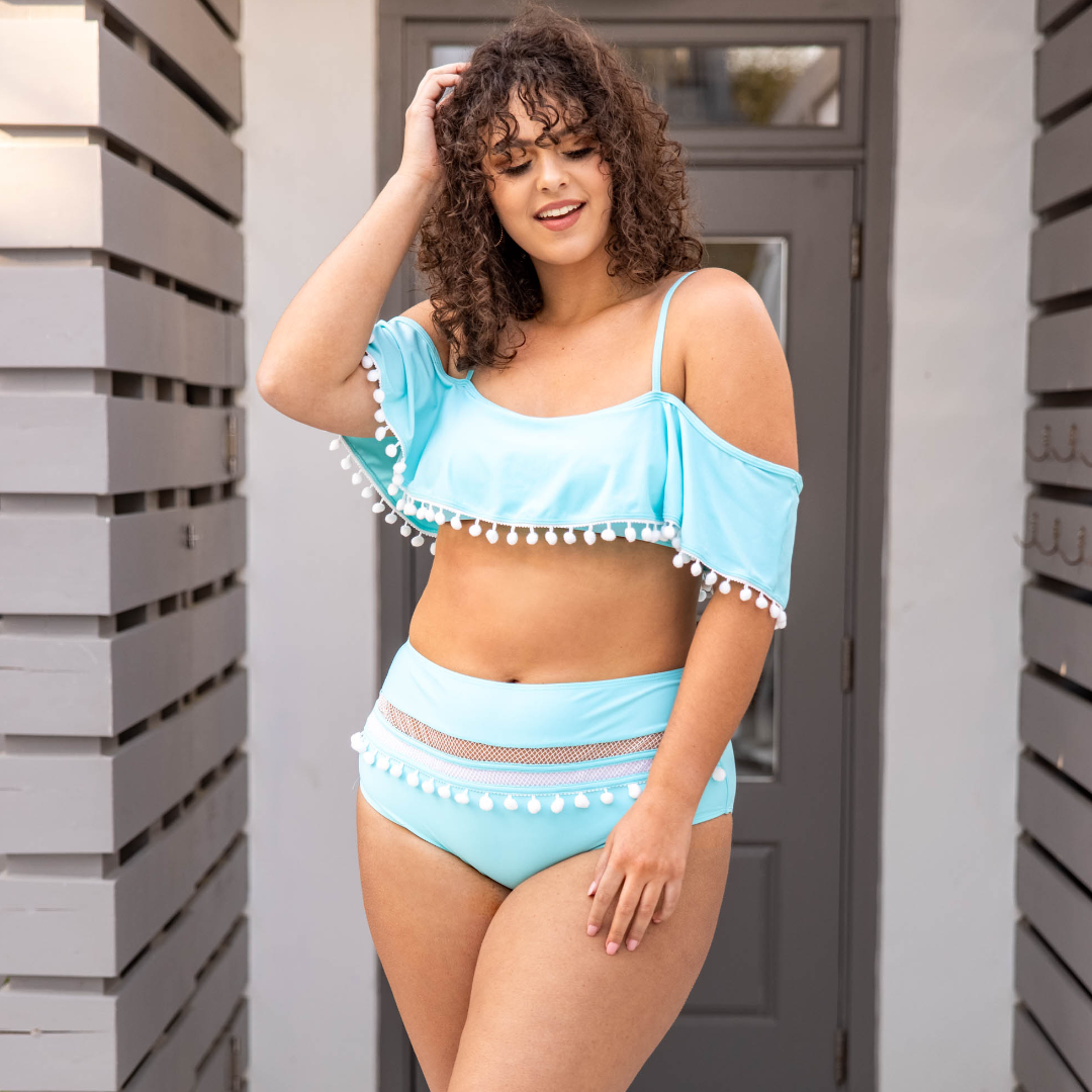 Make A Splash Swim Top. Mint