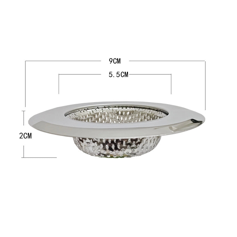 Kitchen Filter Drain Net Sink 304 Stainless Steel Filter Sink Garbage Artifact Sewer Drain Funnel
