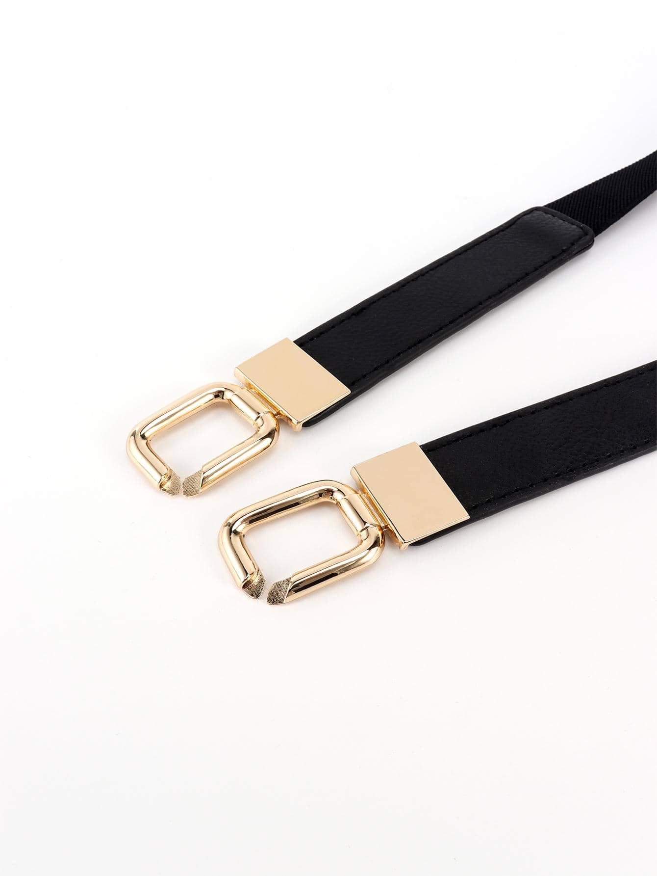 Metal Buckle Elastic Belt