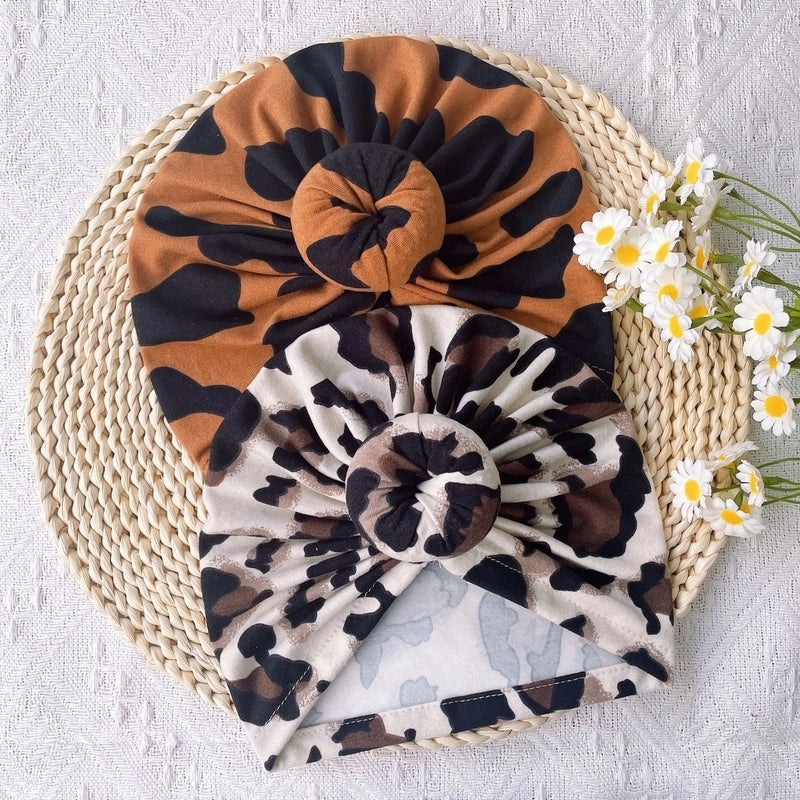 Fashion Leopard Polyester Printing Baby Clothes