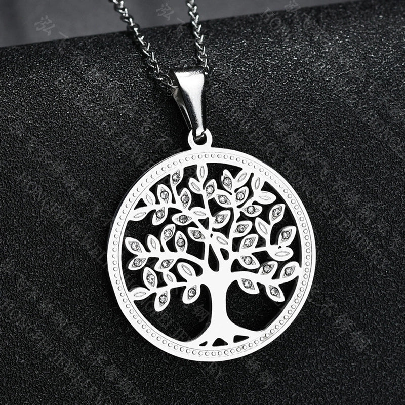 Minimalist Geometric 304 Stainless Steel Resin Glass 18K Gold Plated Plating Stainless Steel Necklaces
