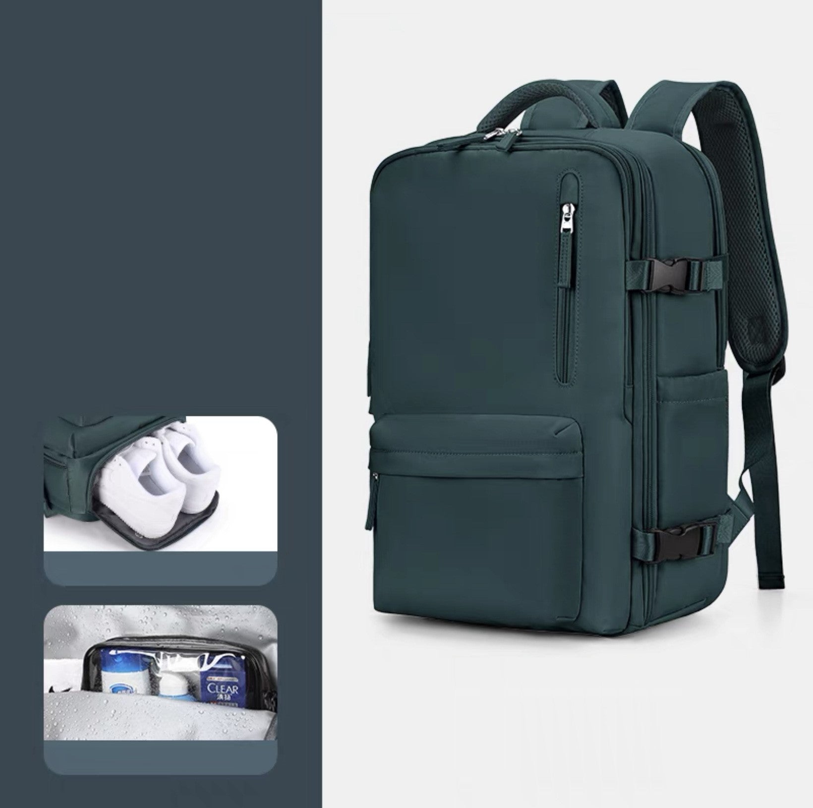 Large Capacity Multifunctional Nylon Travel Backpack