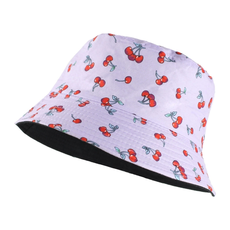 New Double-sided Basin Hat Summer Sun Protection Outdoor Basin Hat Men And Women Personalized Printed Fashion Hat