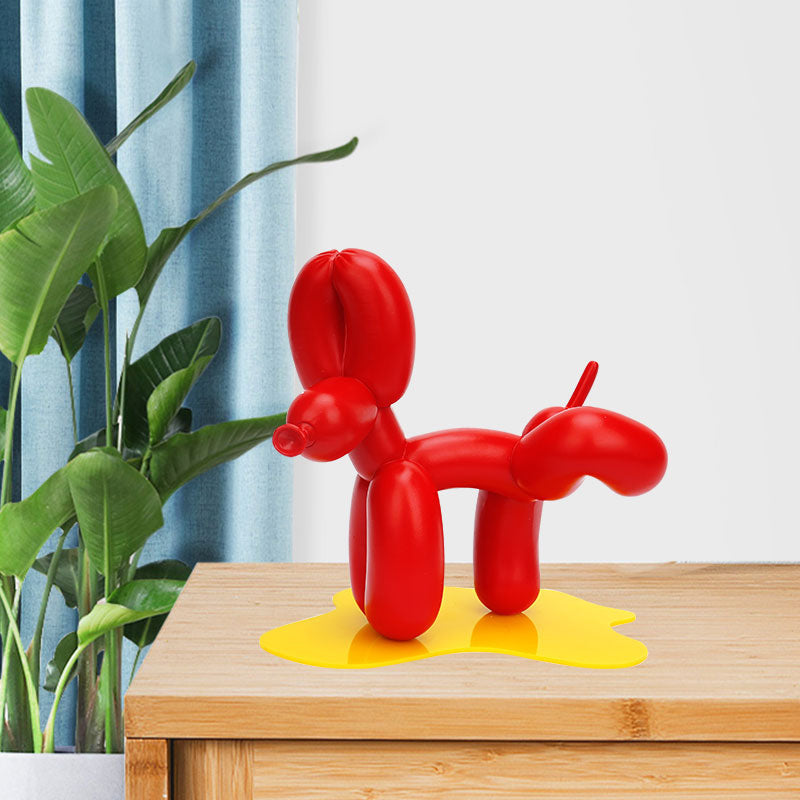 Balloon Dog Doing Number One Sculpture