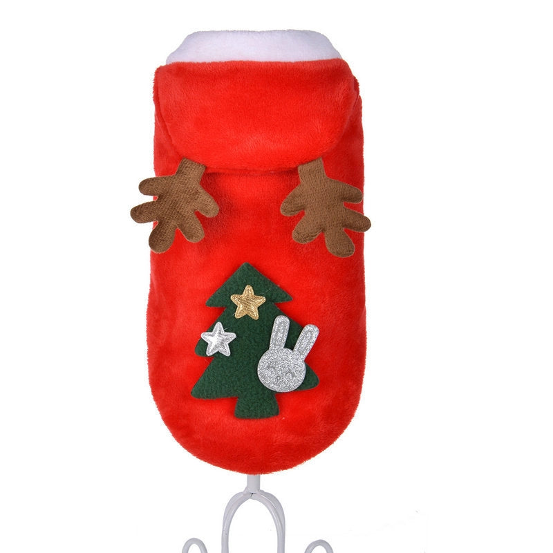Pet Clothes Winter Clothes Festive Clothes Halloween Christmas Dog Clothes Elk Christmas Clothes Pet Clothing