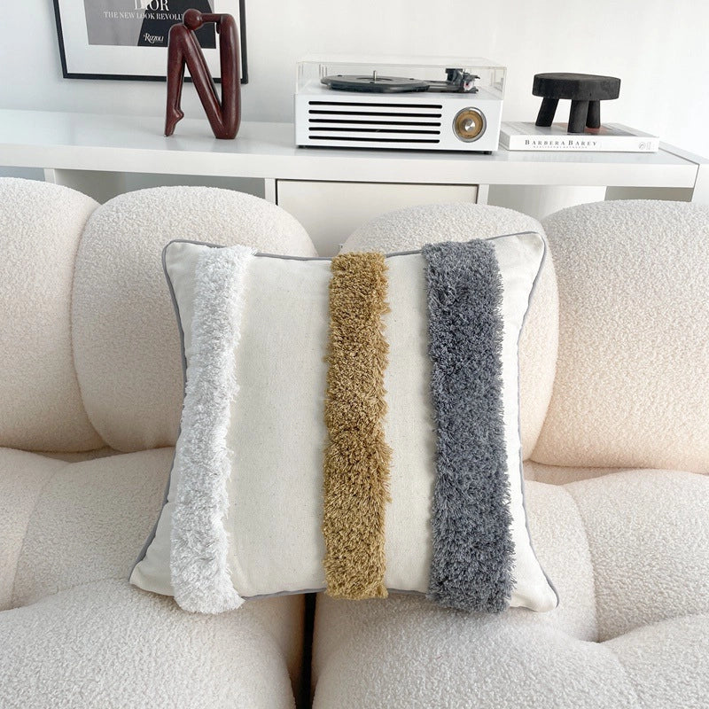Casual Geometric Stripe Cotton And Linen Pillow Cases Couch & Sofa Decor