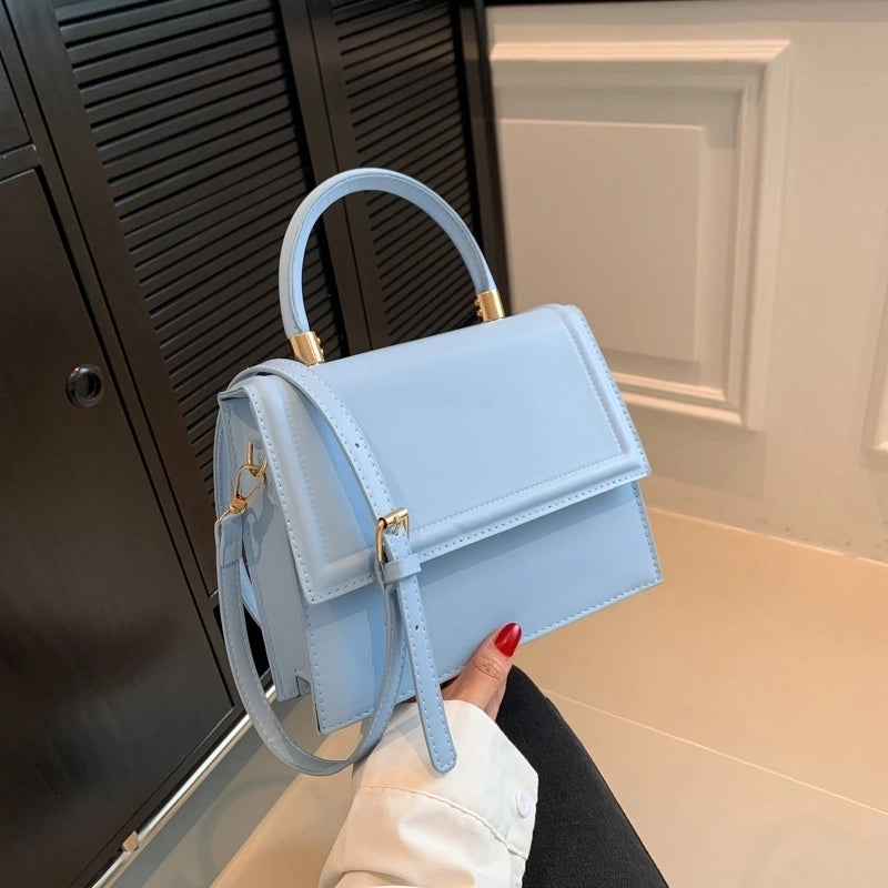 Women's All Seasons Pu Leather Classic Style Handbag
