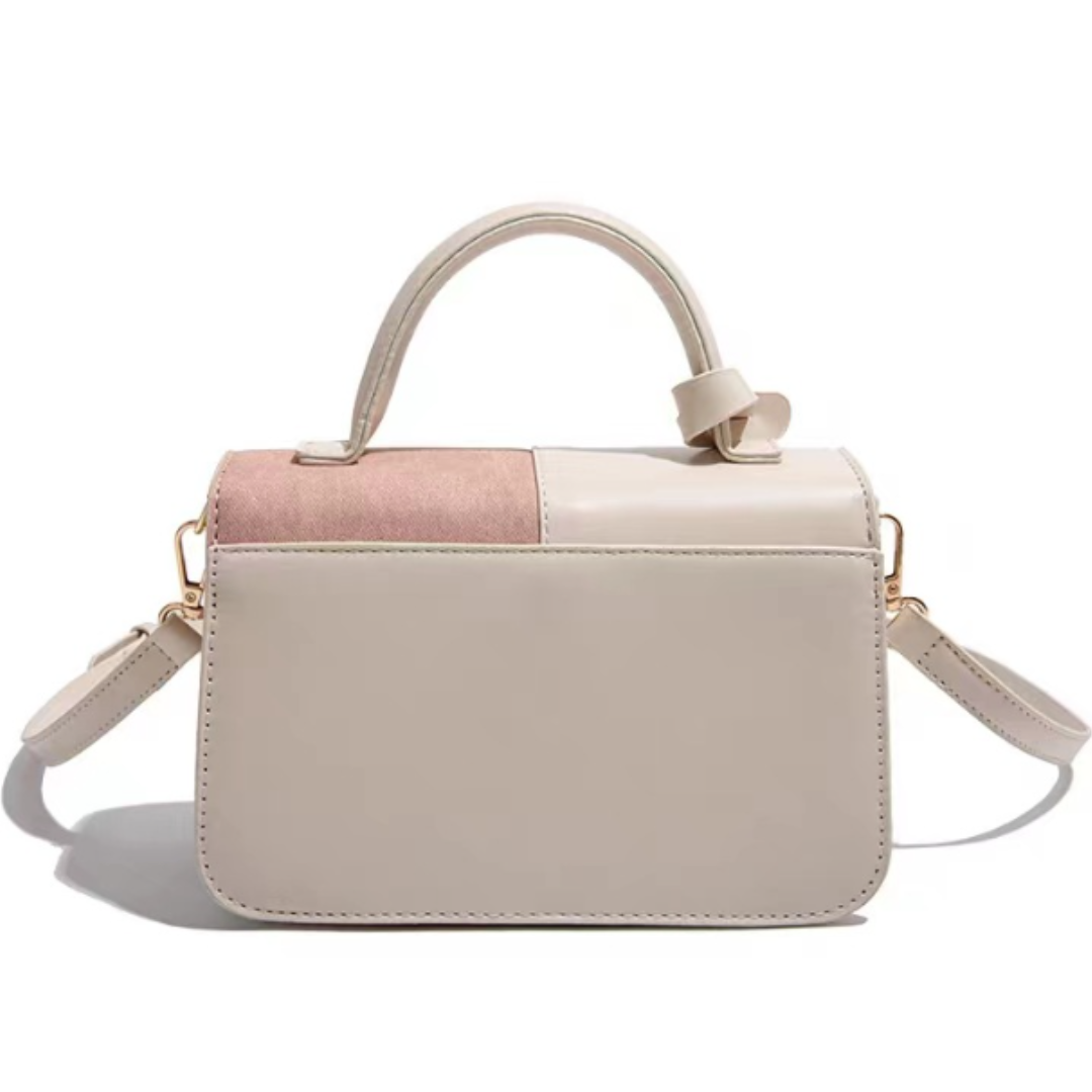 Summer Contrast Color  Square Commuter Shoulder Bag