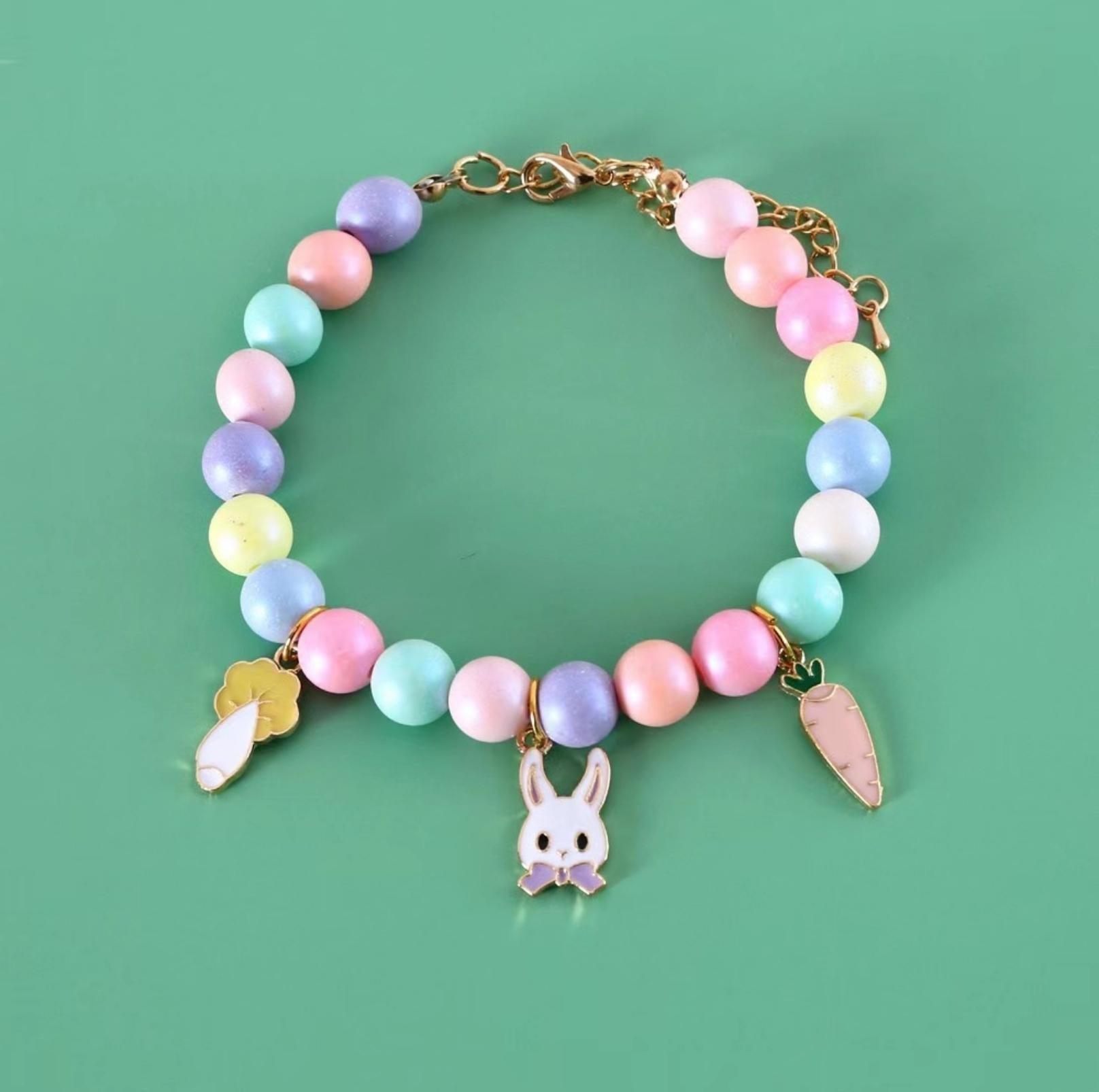 Dreamy Macaron Adjustable Cartoon Pendant Pet Collar