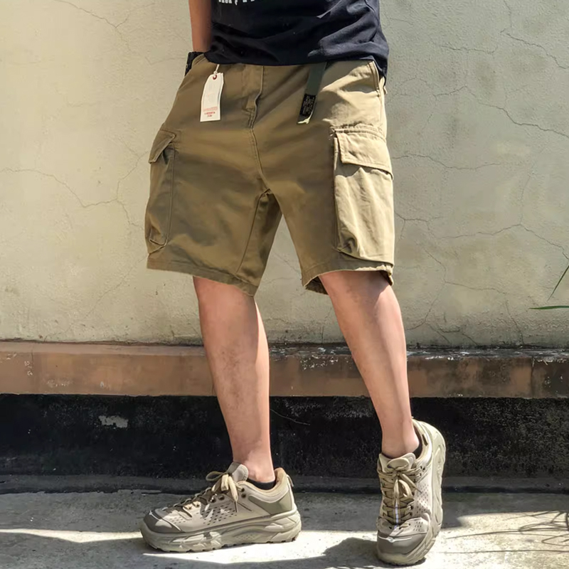 Vintage American Cargo Pocket Camouflage Wash Shorts