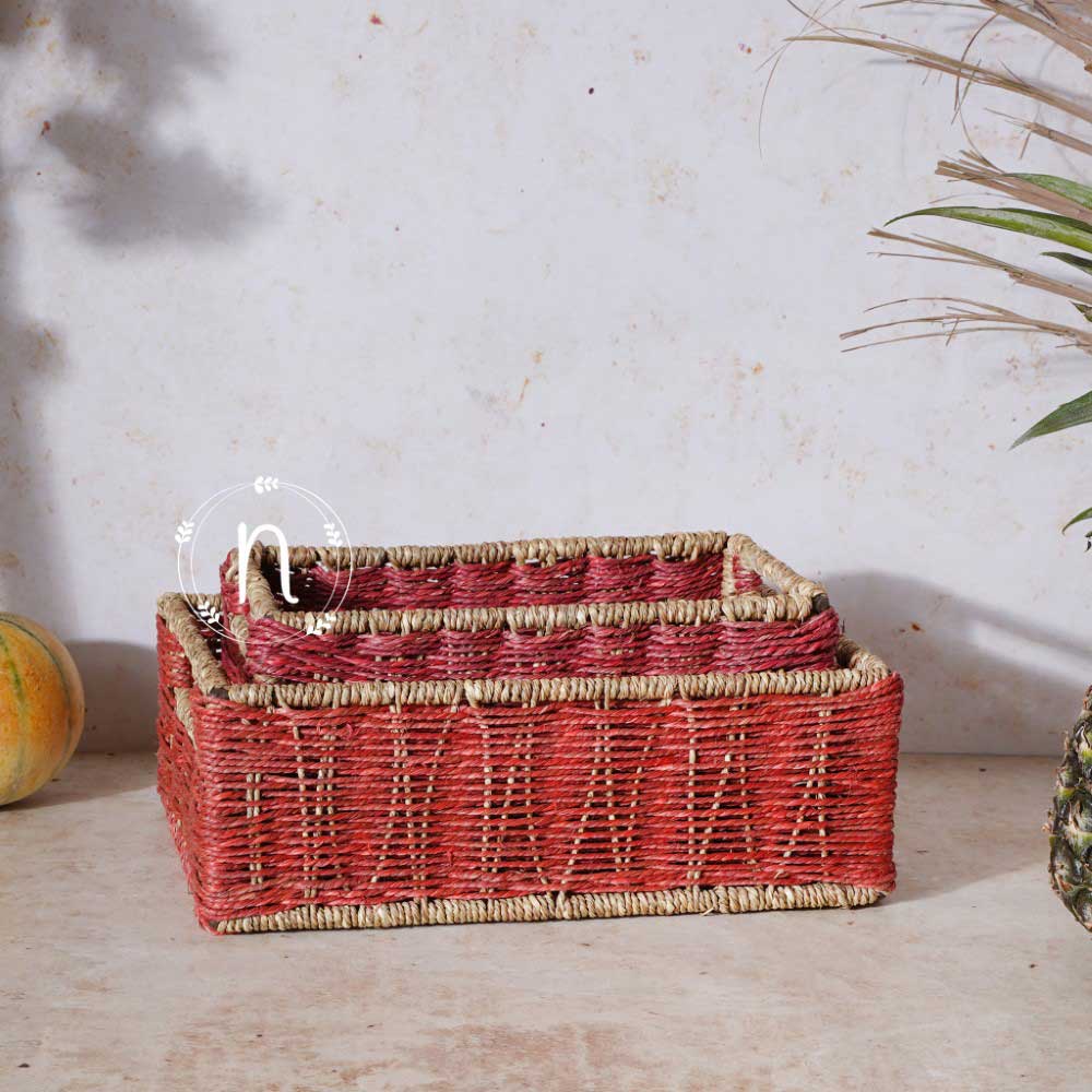 Eco-Friendly Storage Basket Set