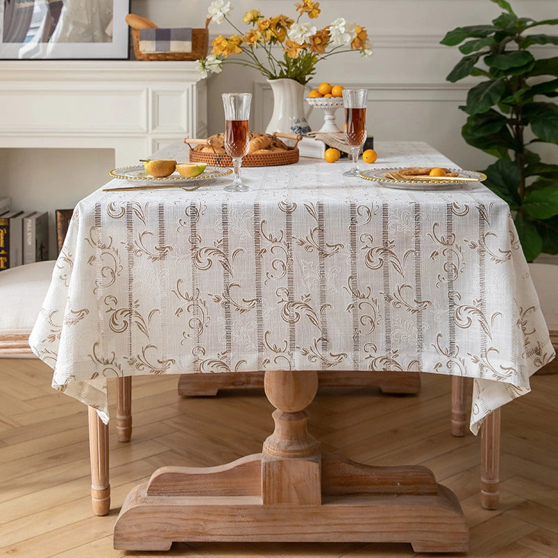 Elegant  Plant Polyester Tablecloths